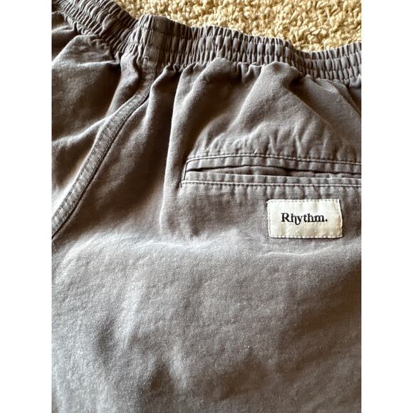 Rhythm Steel Gray M 6” Inseam Gym Shorts - Picture 5 of 6